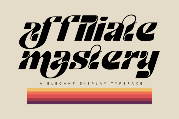 Affiliate Mastery: A Designer’s Guide to Elegant Sans Display Typography