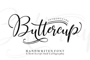 Buttercup: A Handwritten Font for Elegant, Modern Designs