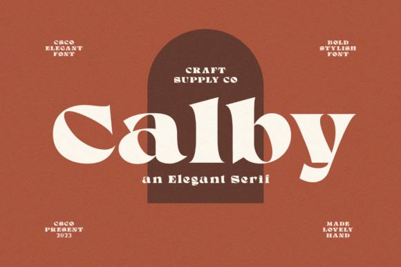 Calby: A Practical Guide to This Elegant Serif Font Family