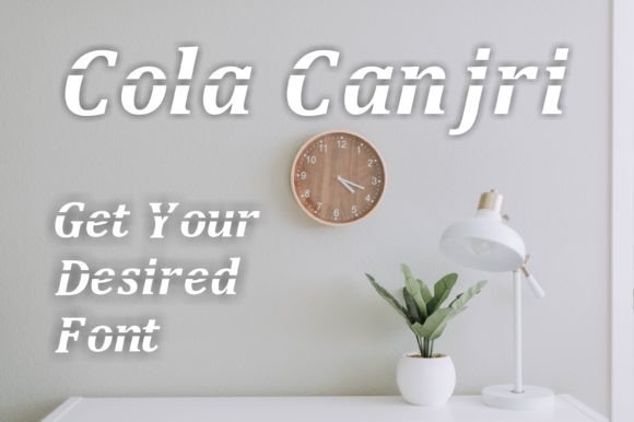 Cola Canjri: Elevating Design with Artistic Typography