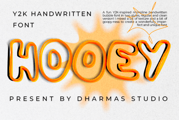 Injecting Y2K Charm: A Deep Dive into the Hooey Font