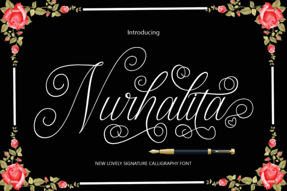Nurhalita: The Handmade Script Font That Brings Authenticity to Your Creative Projects