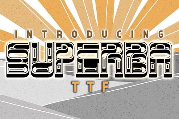 Superba: Elevate Your Designs with Romantic 3D Typography