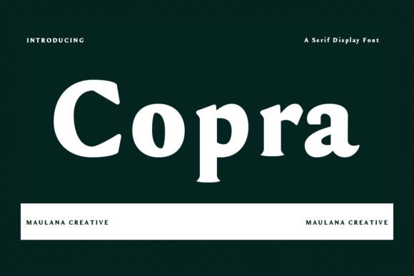 The Copra Font: Where Classic Elegance Meets Modern Creativity
