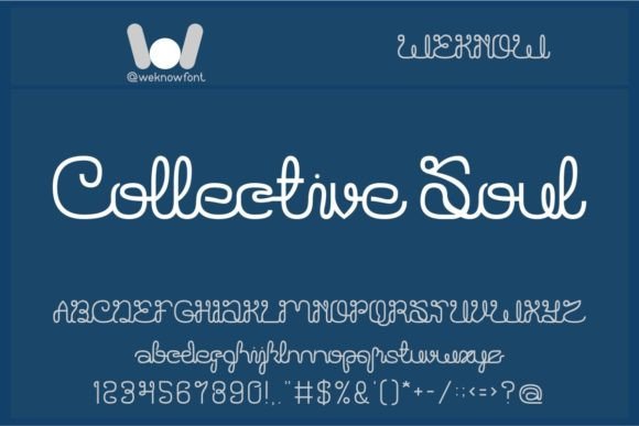 Understanding Collective Soul: A Guide to This Handwritten Display Font