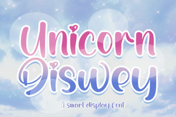 Unicorn Diswey: Integrating a Whimsical Display Font into Professional Design Workflows