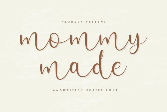 Unleashing Creativity with Mommymade: The Playful Handwritten Script Font