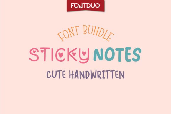 Why Sticky Notes Font Bundles Are a Creator's Secret Weapon